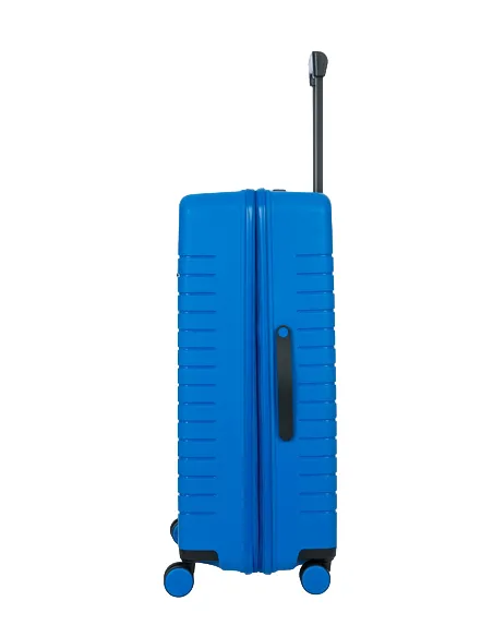 Trolley 79 cm rigido espandibile Ulisse blu elettrico