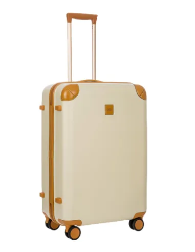 Brics Amalfi Mittelgroßer Trolley Creme
