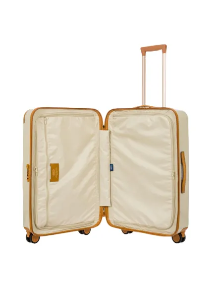 Brics Amalfi Mittelgroßer Trolley Creme