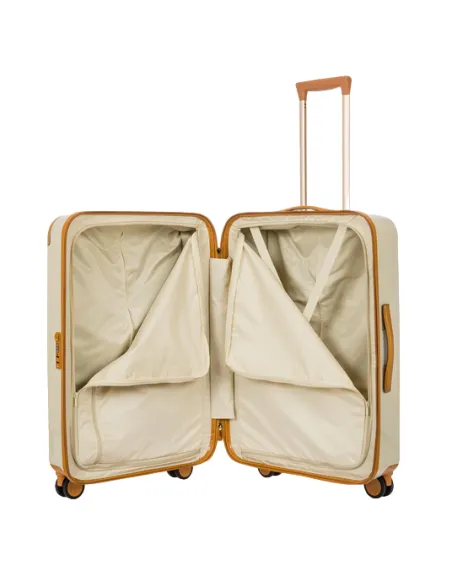 Brics Amalfi Mittelgroßer Trolley Creme