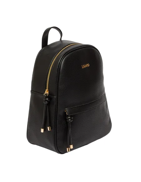 Liu Jo women's backpack with zip fastener black