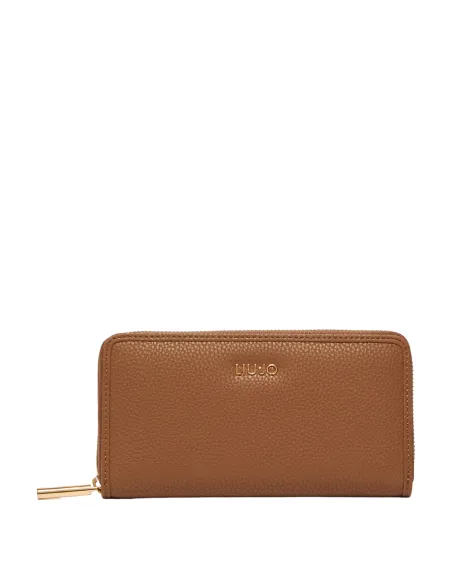 Liu Jo Women's wallet with zip closure brown