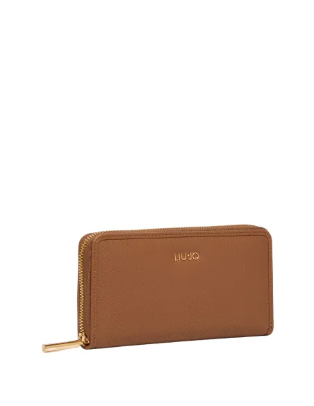 Liu Jo Women's wallet with zip closure brown