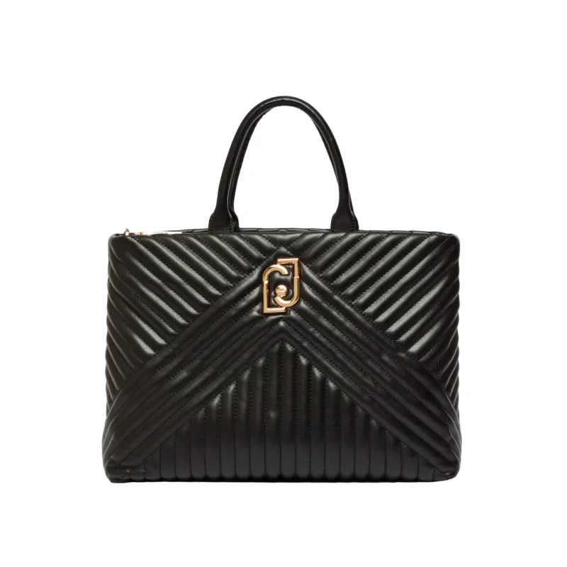 Liu Jo gesteppte Handtasche schwarz