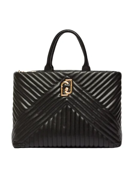 Liu Jo quilted handbag black
