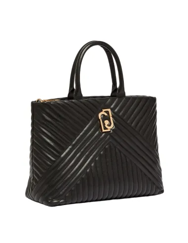 Liu Jo quilted handbag black