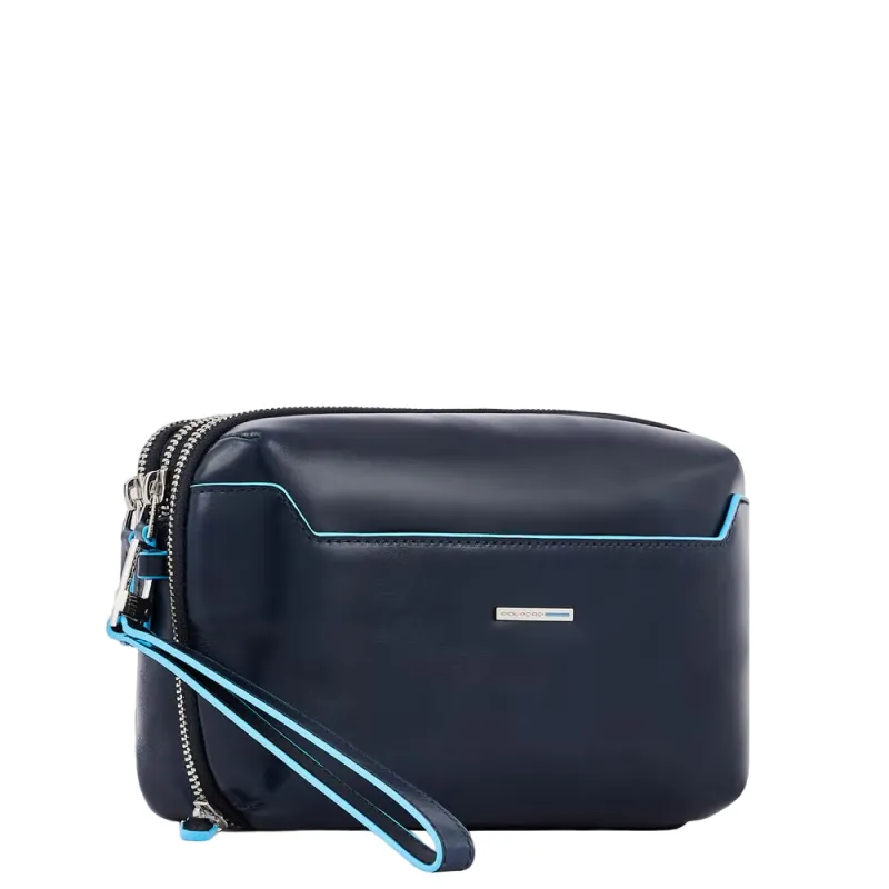 Piquadro Clutch bag with three compartments with zip... 2