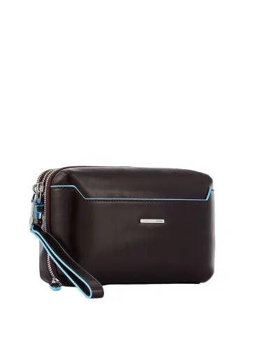 Piquadro Clutch-Tasche mit drei...