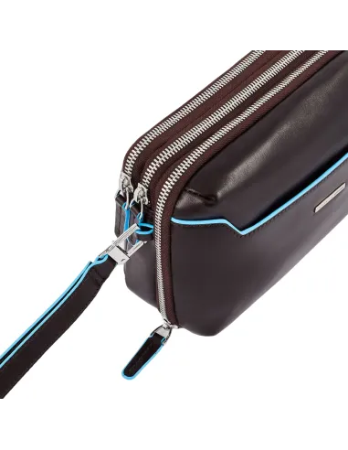 Piquadro Clutch-Tasche mit drei...