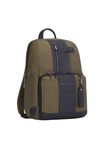 Zaino medio Piquadro Brief2 verde...