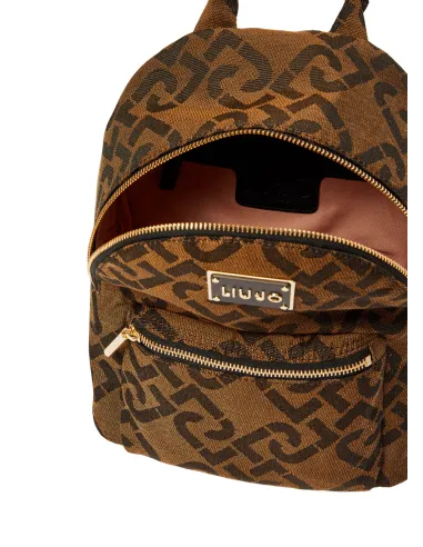 Women's backpack with logo monogram...