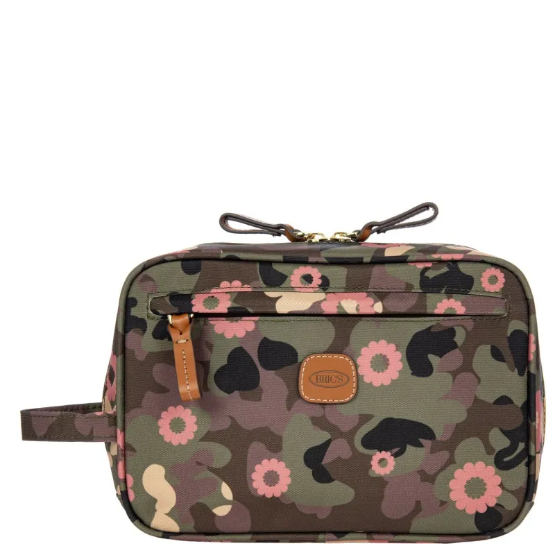 Necessaire in tessuto e pelle Brics X-Collection Camouflage