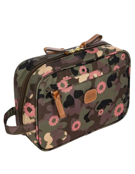 Necessaire in tessuto e pelle Brics X-Collection Camouflage