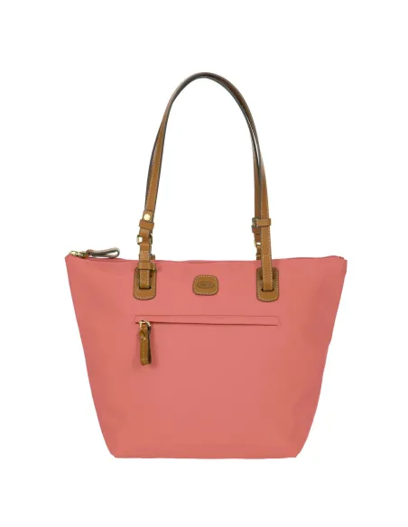 Mittlere Einkaufstasche aus recyceltem stoff X-Collection Rose