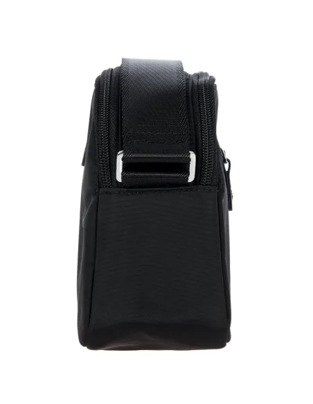 Brics Recycled nylon shoulder bag black