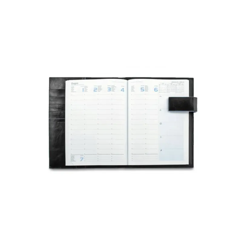 Piquadro Blue Square Weekly diary black