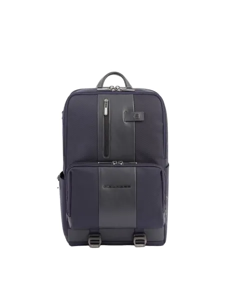 Zaino a due scomparti Piquadro Brief2 modularità blu