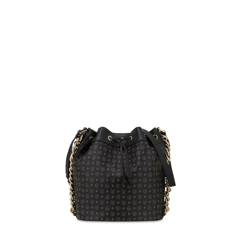 Pollini heritage Bucket Bag schwarz