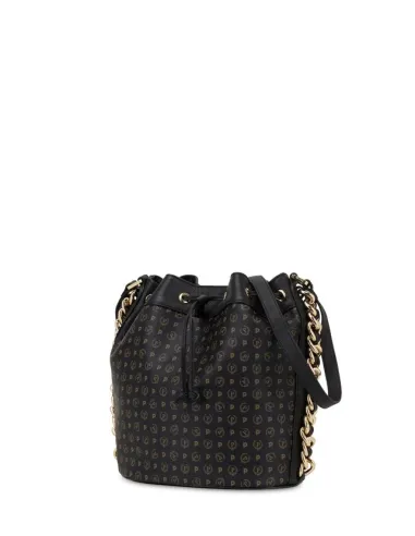 Pollini heritage Bucket bag black