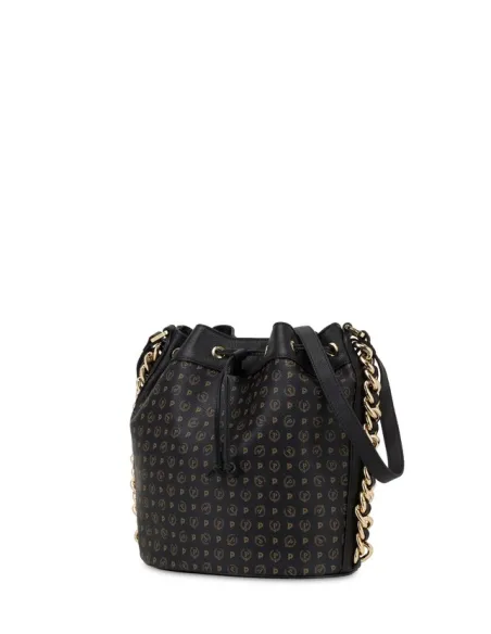 Pollini heritage Bucket Bag schwarz
