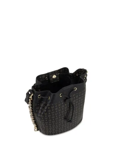 Pollini heritage Bucket Bag schwarz
