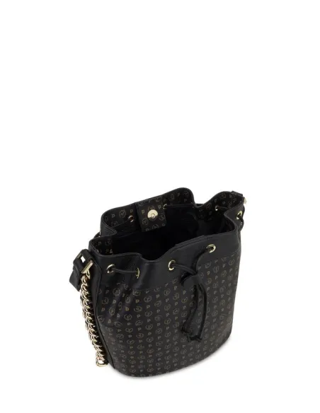 Pollini heritage Bucket Bag schwarz