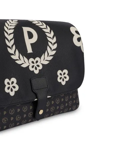 Borsa Pollini con stampa nera