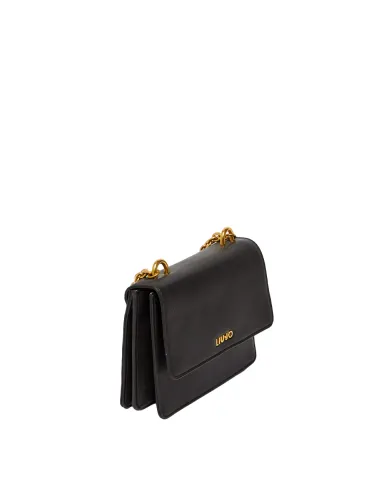 Borsa con manico in catena Liu Jo nera