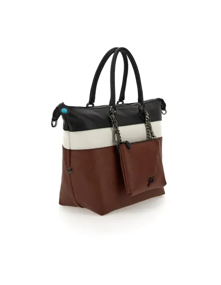 Gabs G3 Plus Tasche mit Fronttasche schwarz creme braun