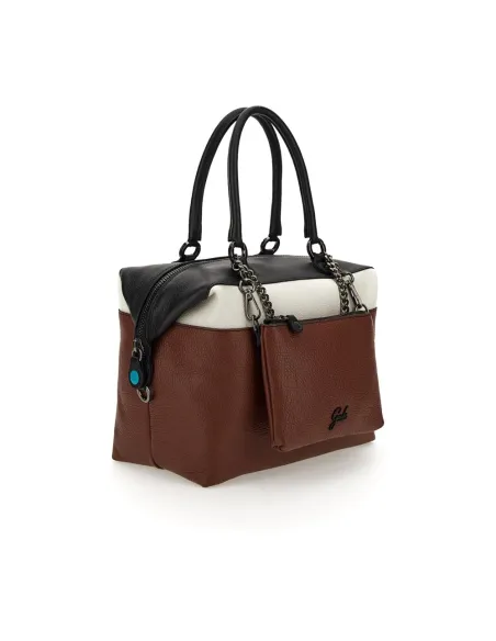 Gabs G3 Plus Tasche mit Fronttasche schwarz creme braun