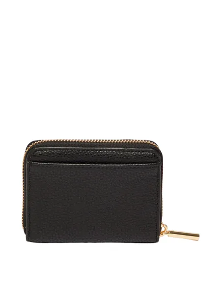 Women's small zipped wallet Liu Jo black