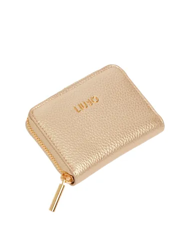 Liu Jo Women's small zipped wallet gold