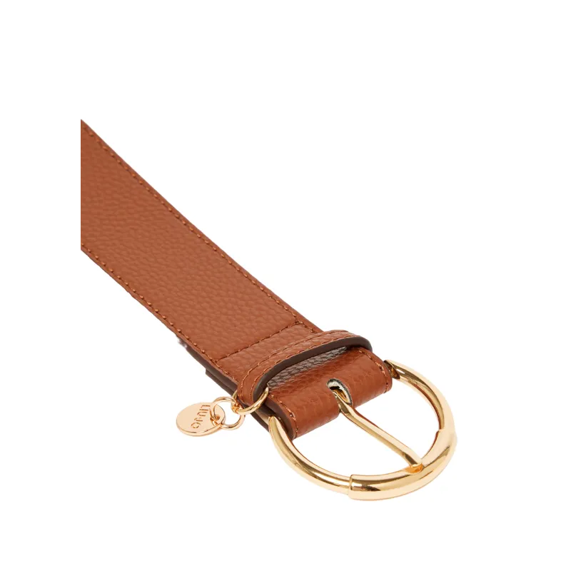 Cintura donna effetto bottalato Liu Jo marrone 2