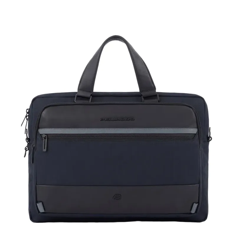 Piquadro Keith Two-handles briefcase black