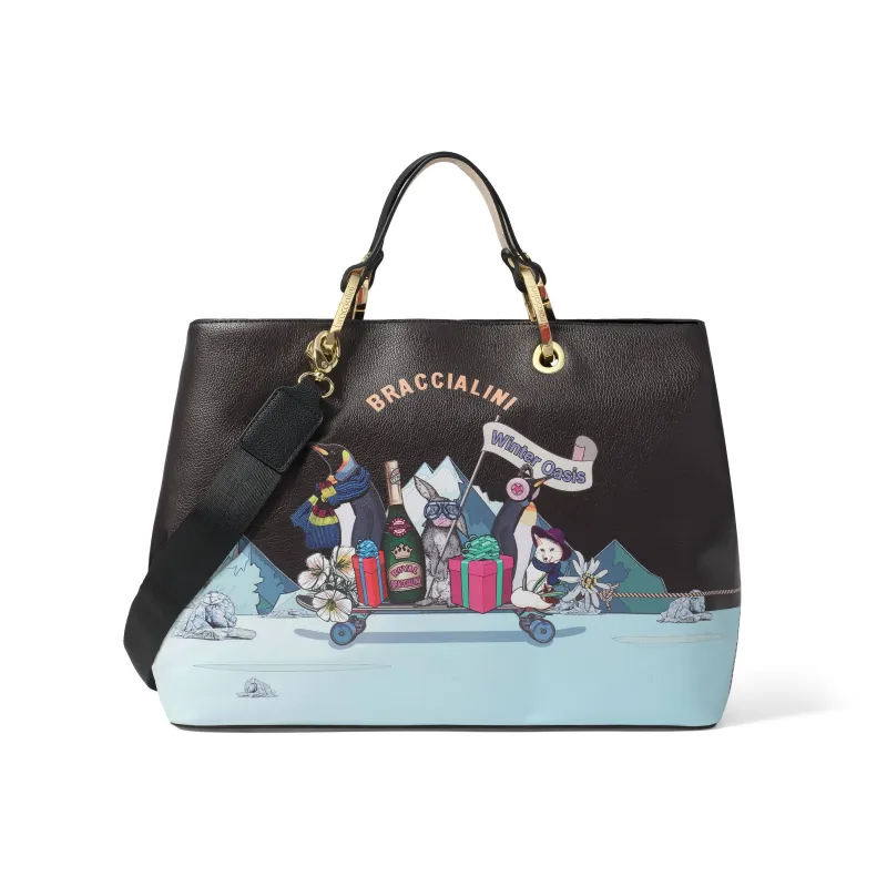 Braccialini Britney Borsa a mano Braccialini Britney nera