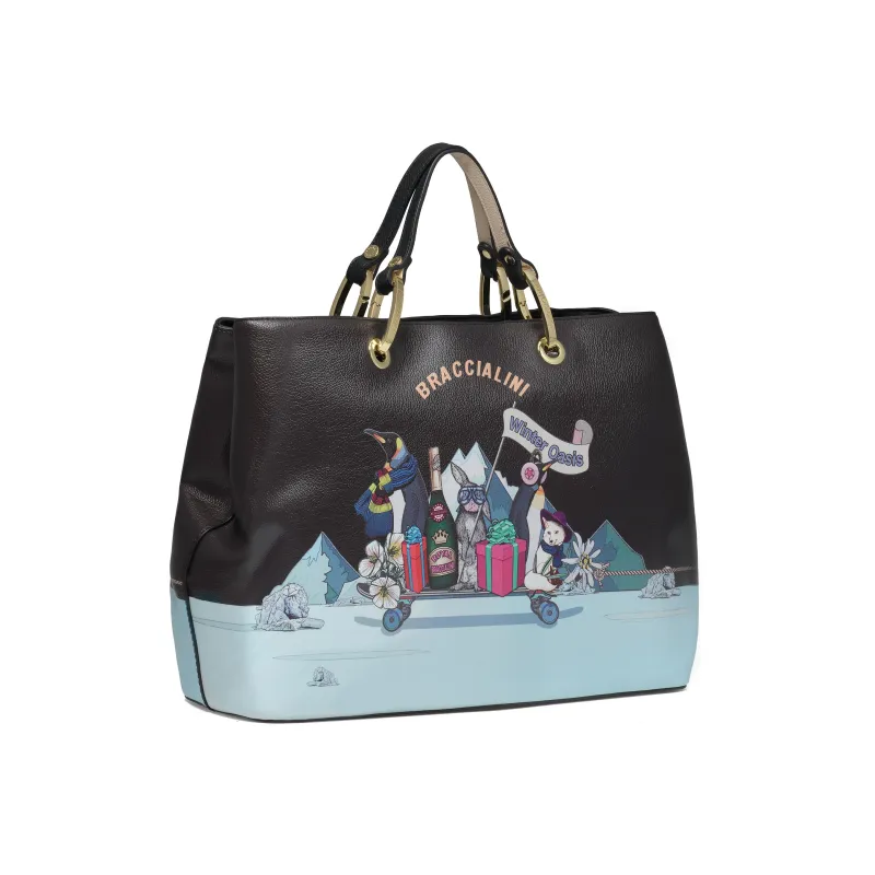 Braccialini Britney Handtasche schwarz 2