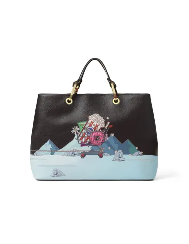 Braccialini Britney Handtasche schwarz