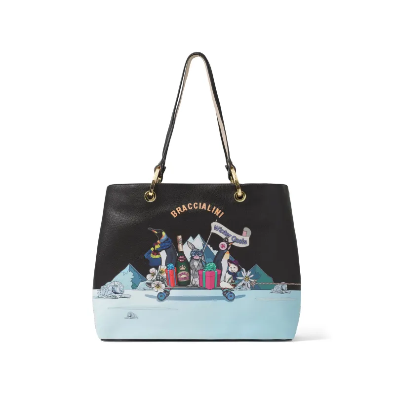 Braccialini Britney Shopping bag black