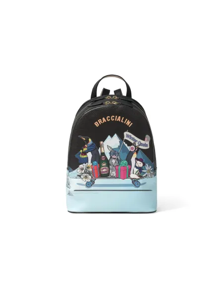 Braccialini Britney Women's backpack with double compartment