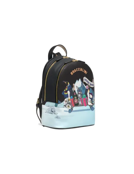 Braccialini Britney Women's backpack with double compartment