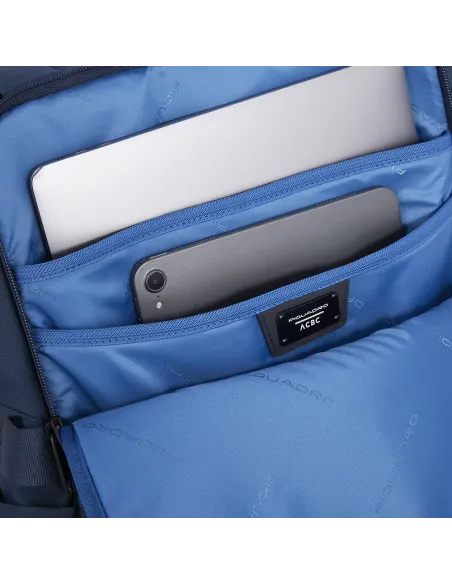 Piquadro Corner 2.0 15,6" Laptop-Rucksack schwarz