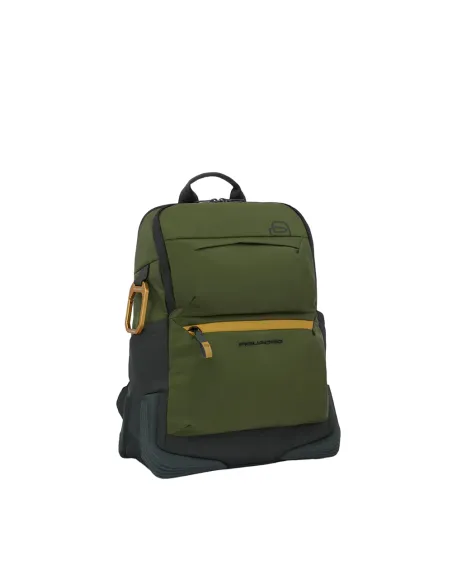 Piquadro Corner 2.0 Computer- und iPad®-Rucksack grün