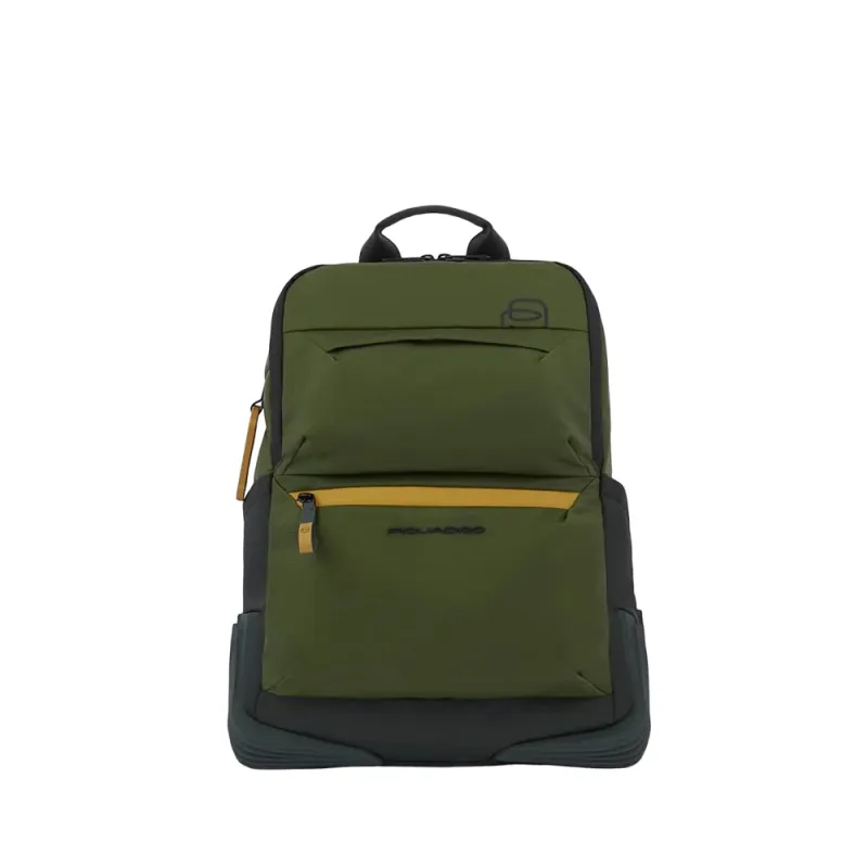 Piquadro Corner 2.0 Computer and iPad® backpack green