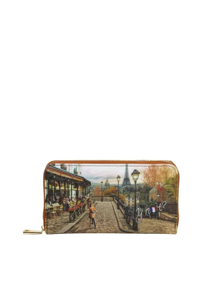Ynot Women's wallet with zip closure Romantic Paris