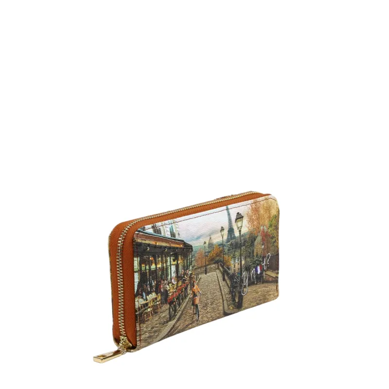 Ynot Women's wallet with zip closure Romantic Paris 2