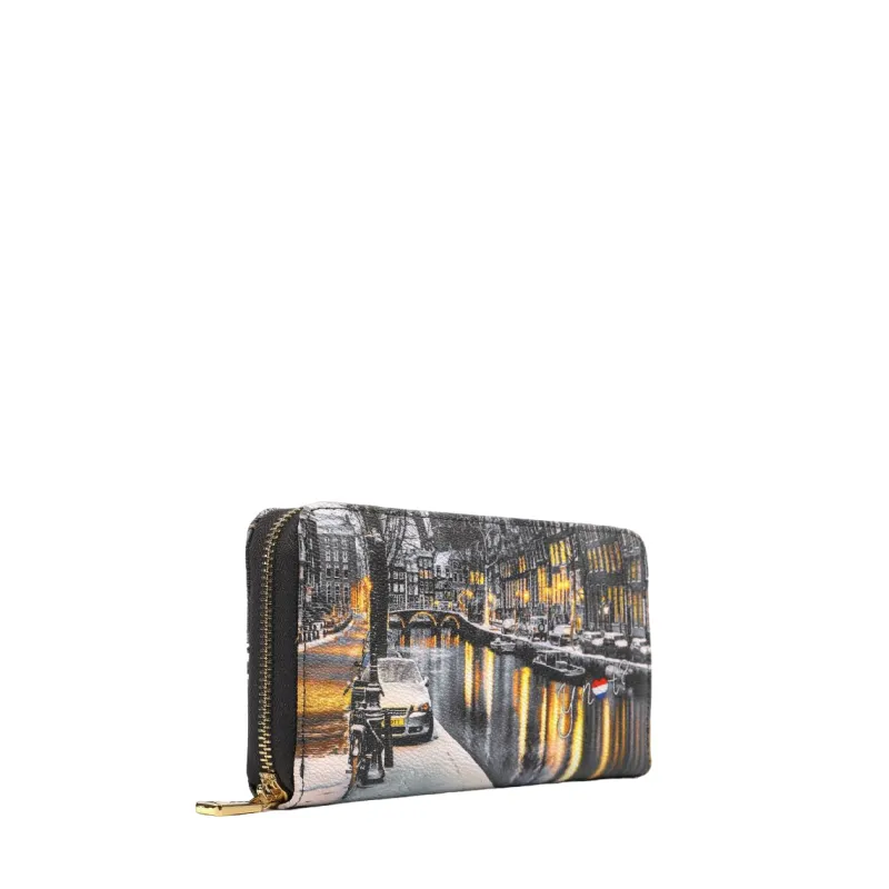 Ynot Women's wallet with zip closure Amsterdam Snow 2