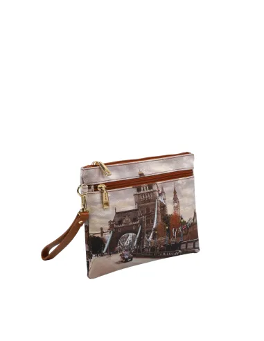 Ynot Medium clutch bag London taxi