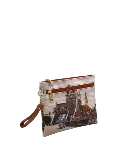 Ynot Medium clutch bag London taxi