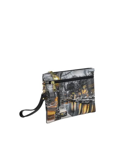 Ynot Mittlere Clutch Bag Amsterdam Snow