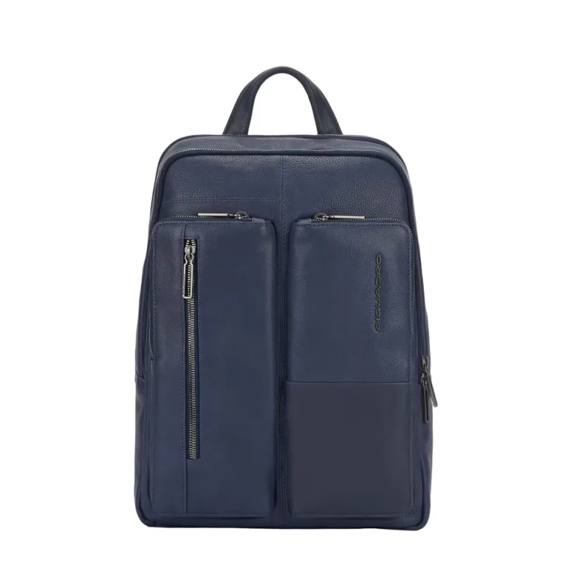 Piquadro Ronnie Computer- und Pad®Pro 11-Rucksack blau